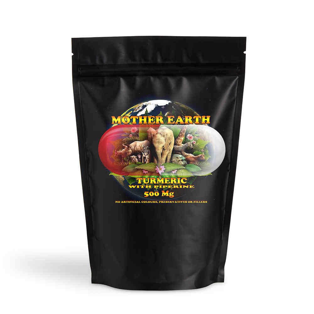 Turmeric with Piperine 1 Mother Earth - Turmeric with Piperine